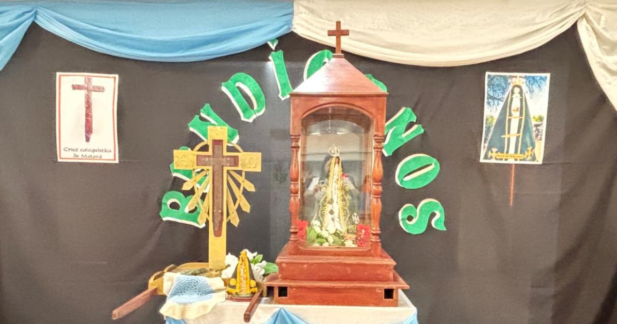La Virgen de Huachana y la Cruz de Matar visitaron la comunidad de Los Pirpintos - Foto- EL LIBERAL