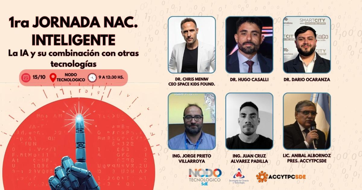 Santiago seraacute sede de la Primera Jornada Nacional de Inteligente