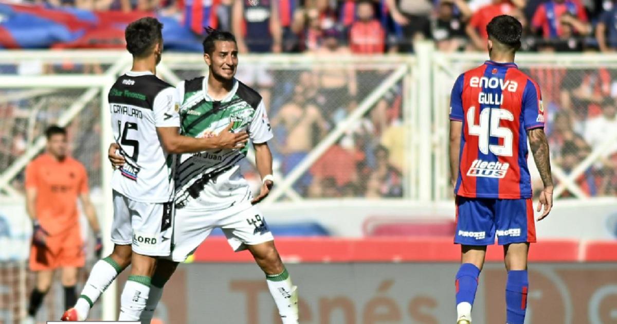 San Lorenzo perdioacute 1-0 ante San Martiacuten de San Juan y se acerca a la lucha por evitar el descenso