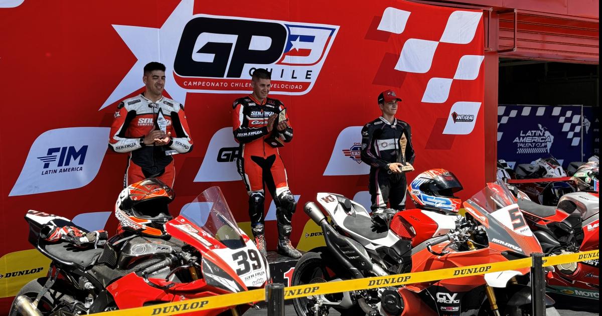 Gran espectaacuteculo del Moto GP3 Chile