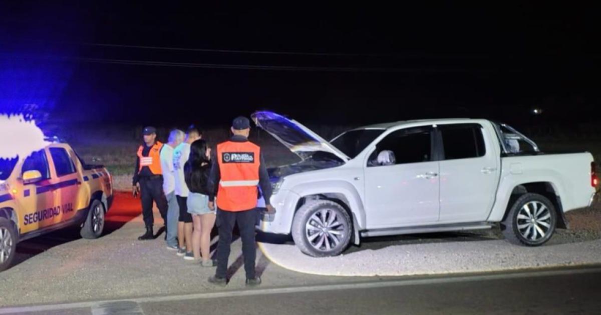 Tres personas fueron demoradas (Foto- Policía de la Provincia)
