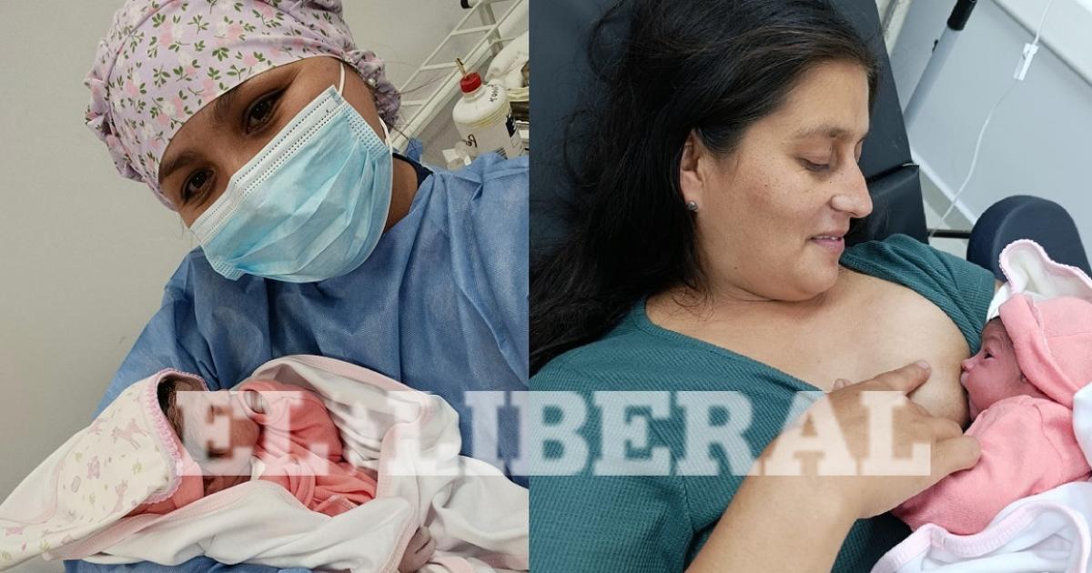El nuevo hospital de Sumampa recibioacute a su primera recieacuten nacida- Rebeca Abigail