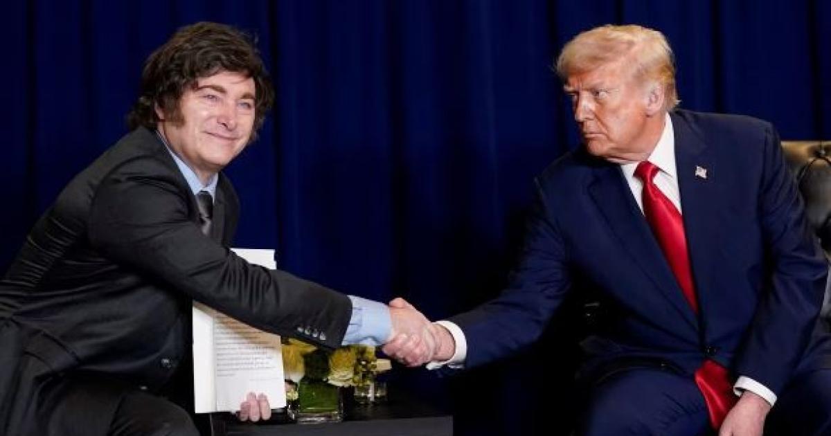 Milei apuntó contra el kirchnerismo reafirmó su alineamiento político y económico con Estados Unidos - Foto- TODO NOTICIAS