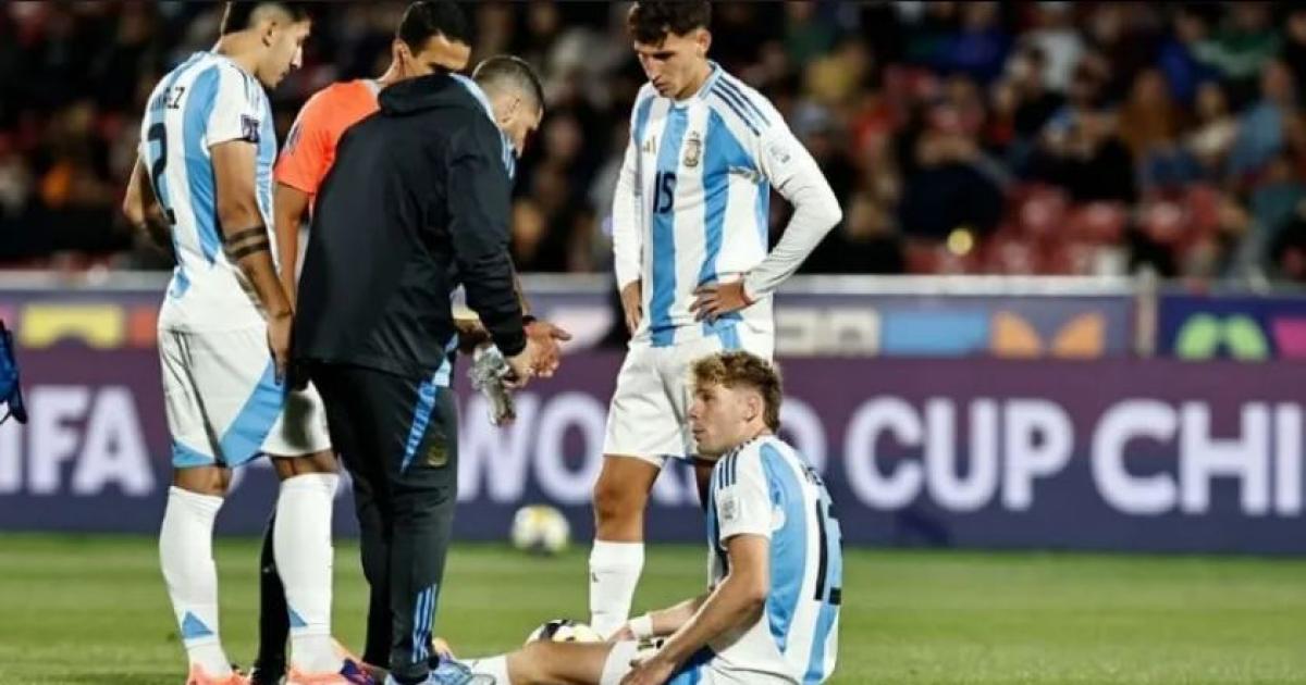 Pierani sufrioacute un esguince de rodilla y estaacute descartado