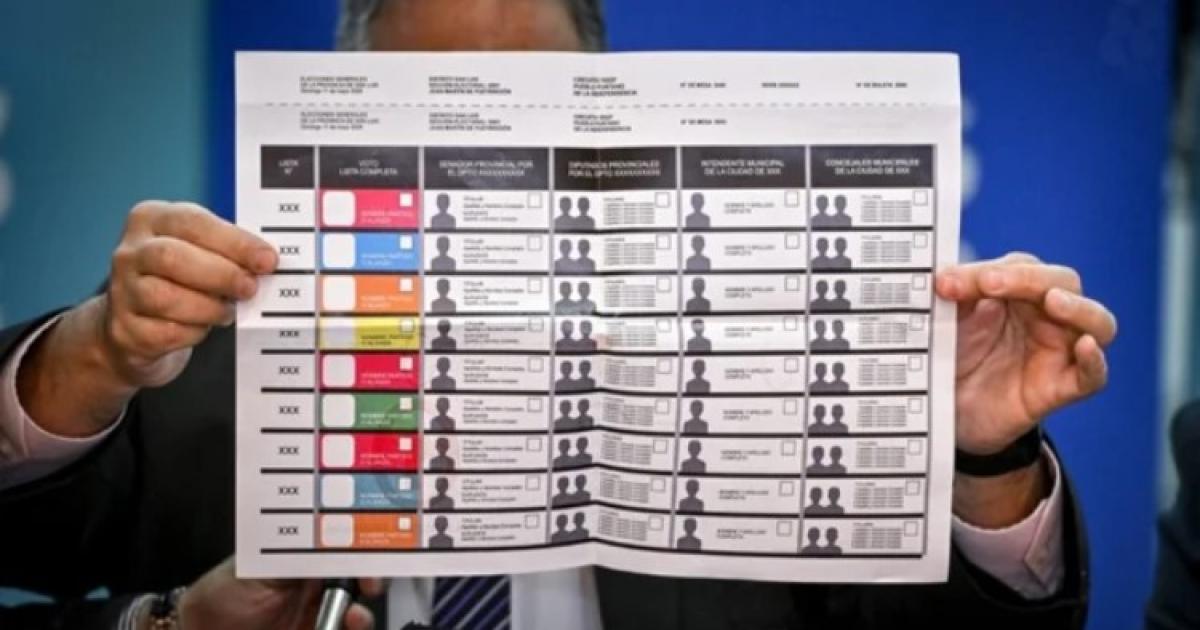 LLA tambieacuten pidioacute reimprimir afiches con los candidatos 