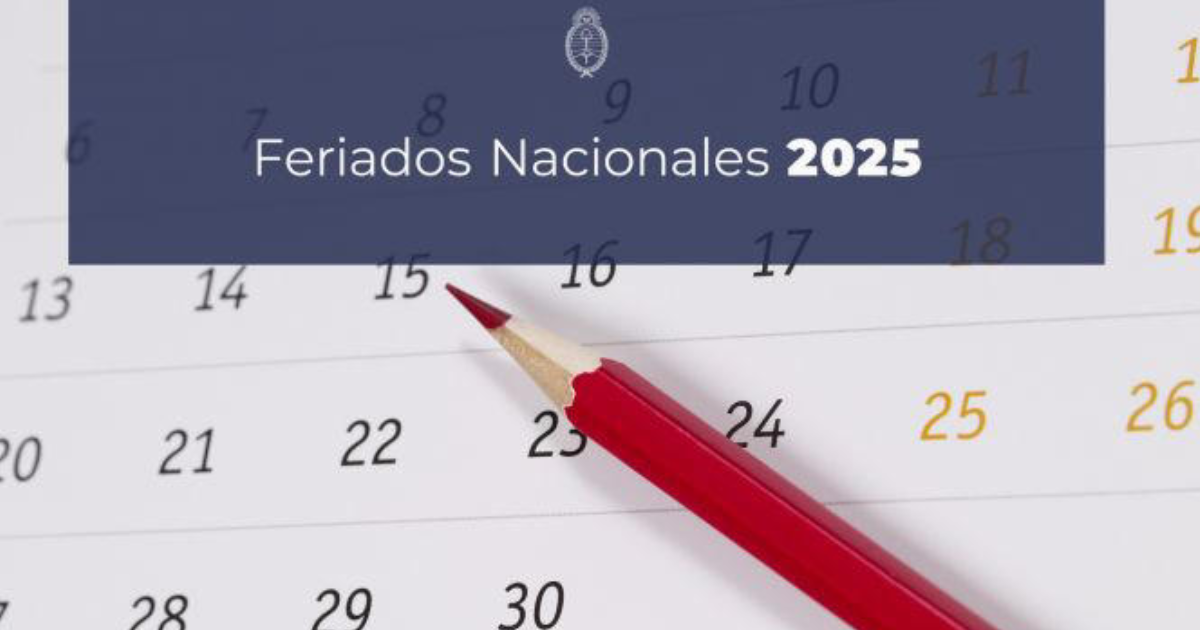 Aunque falta un poco noviembre traer algo de alivio con un feriado y un día no laborable