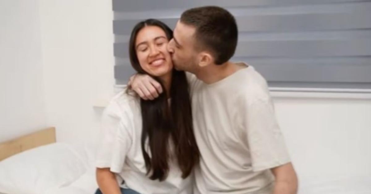 Noa Argamani y Avinatan Or se reencontraron después de ms de dos años (Foto- CortesíaFuerzas de Defensa de Israel)