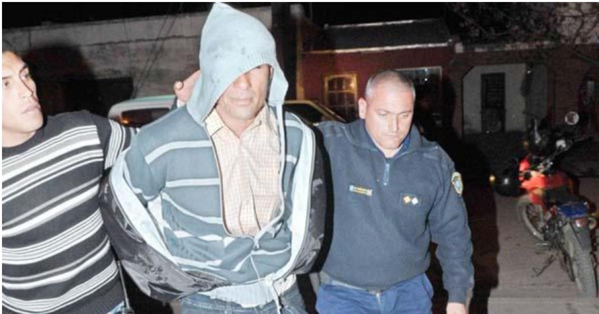 ACUSADO Amilcar Loto al escuchar la sentencia y la noche que fue detenido por el crimen de Cabrera