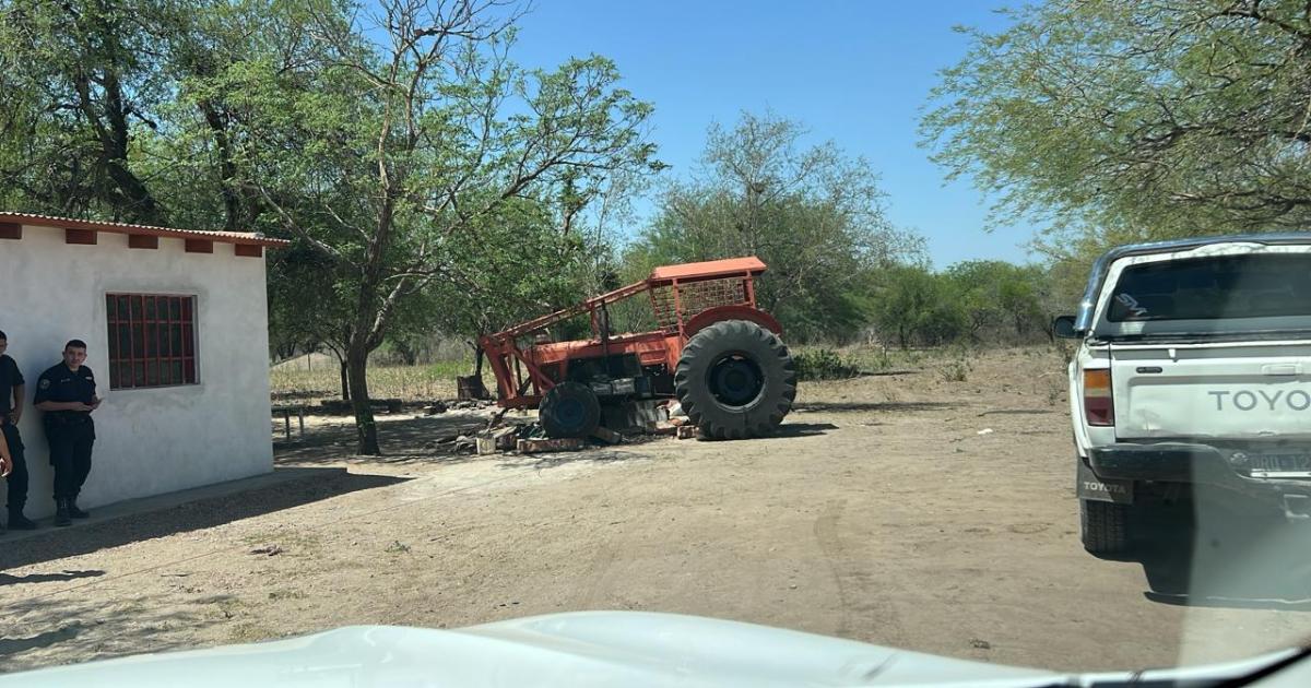 Tragedia en El Tasial- un trabajador rural murioacute al ser aplastado y arrastrado por su tractor