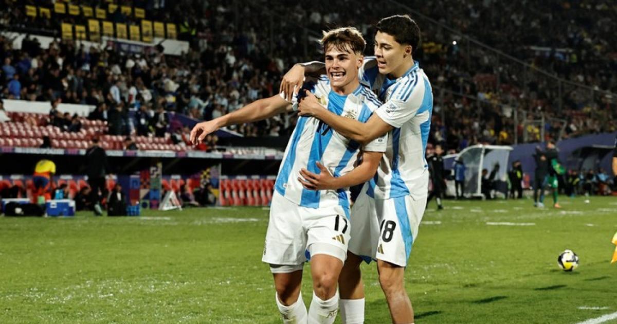 iexclVamos los pibes Argentina vencioacute a Colombia en un partido vibrante y pasoacute a la final del mundial