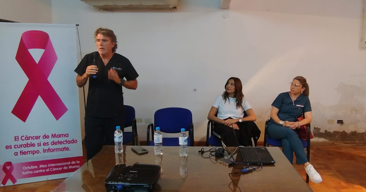 Vialidad Nacional- se realizoacute una jornada de prevencioacuten del caacutencer de mama