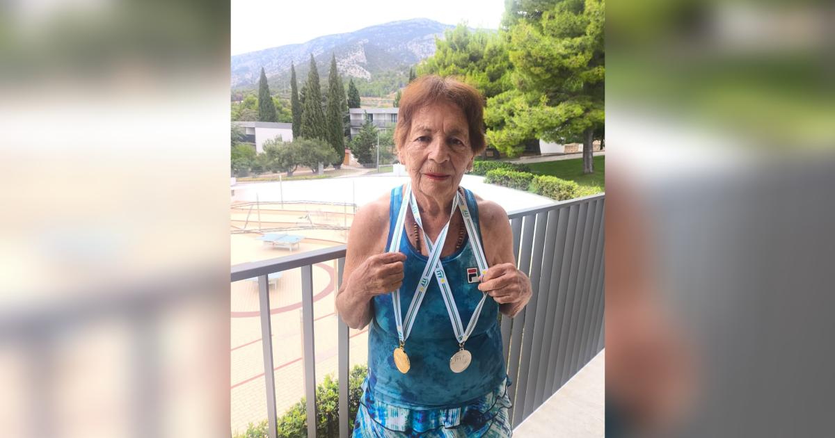 Dora Romero campeona mundial en dobles mixtos y subcampeona en singles en el Mundial Senior de tenis