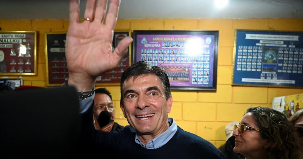 Rodrigo Paz candidato del Partido Demócrata Cristiano (REUTERSClaudia Morales)