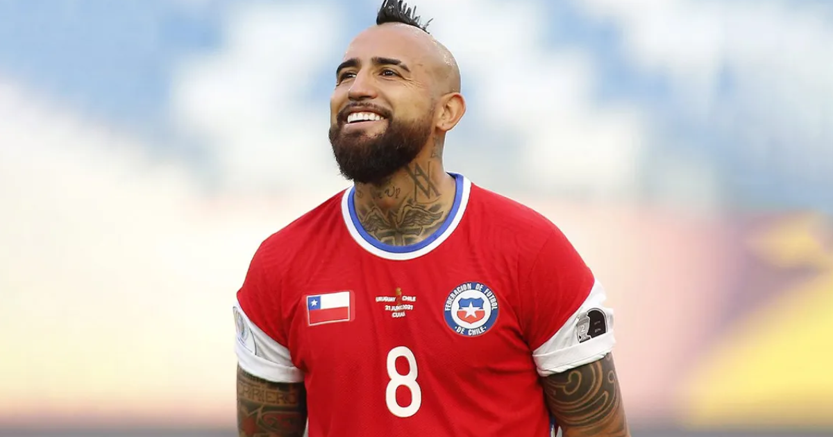 Arturo Vidal no desaprovechó la oportunidad para apuntar contra la Selección argentina