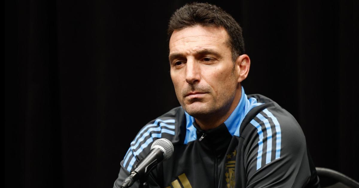 DECLARACIÓN Lionel Scaloni bancó a los chicos del seleccionado juvenil tras el subcampeonato en Chile