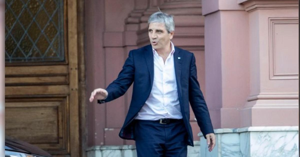 Luis Caputo y un duro cruce con la familia Rossi Fotografía- Agencia Noticias Argentinas Damian Dopacio