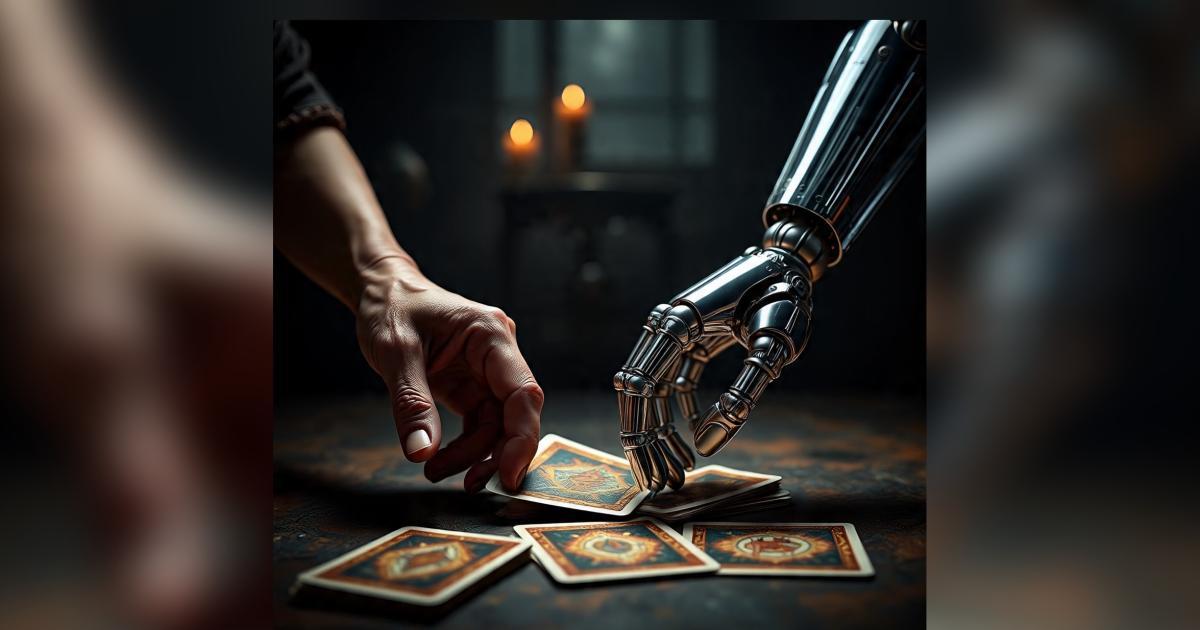 El tarot entra en la era de la inteligencia artificial - Foto- Generada por IA