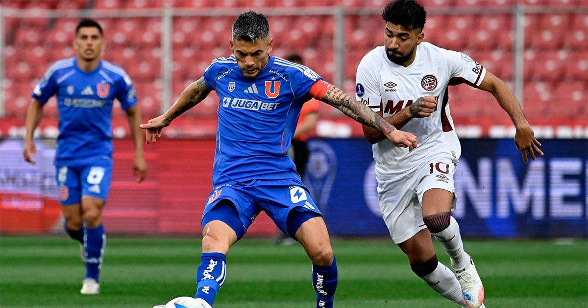 Poleacutemico empate de Lanuacutes en Chile ante la Universidad