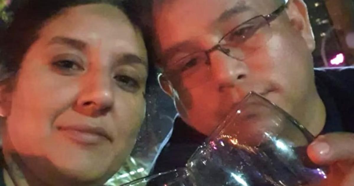 Mónica Mujica y Víctor Sotacuro en foto de sus redes sociales