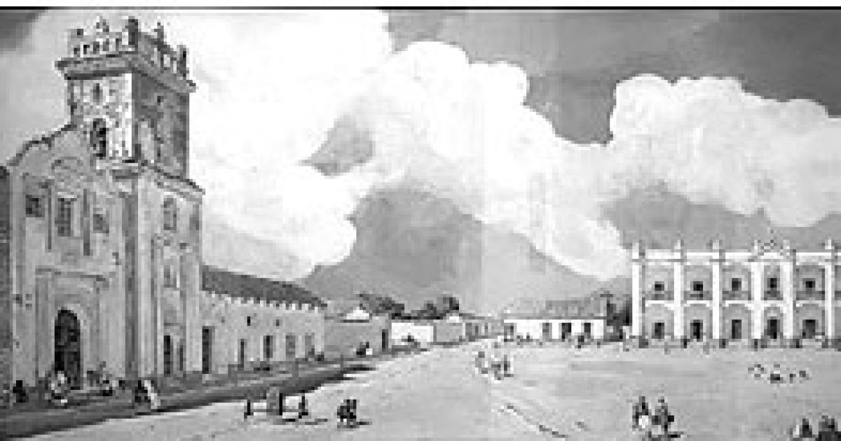 Santa Fe en los tiempos del Congres o con el ca bildo al fondo