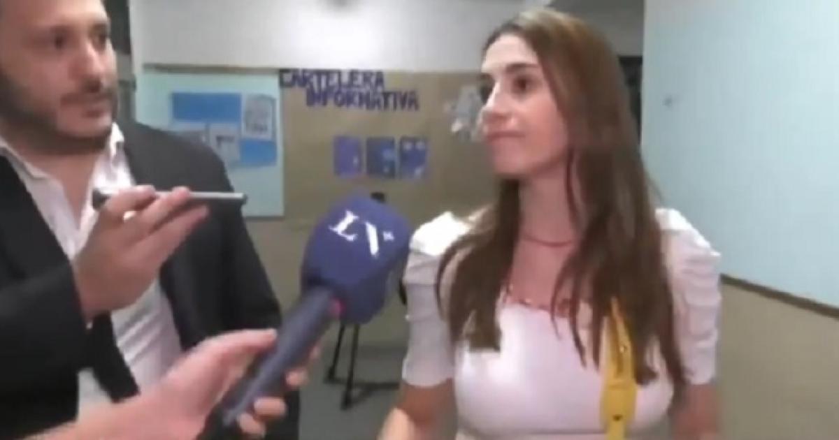 Marcela Pagano no pudo votar en un primer intento por llevar un DNI viejo pero luego subsanoacute el error