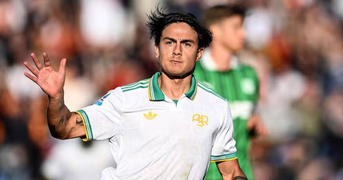 Paulo Dybala marcoacute el gol de la Roma ante Sassuolo