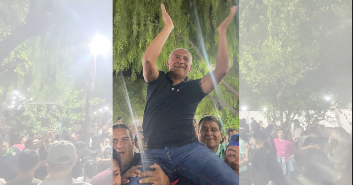 Ramón Crdenas comisionado reelecto en la localidad de Árraga (Foto- gentileza Agustín Rojas)