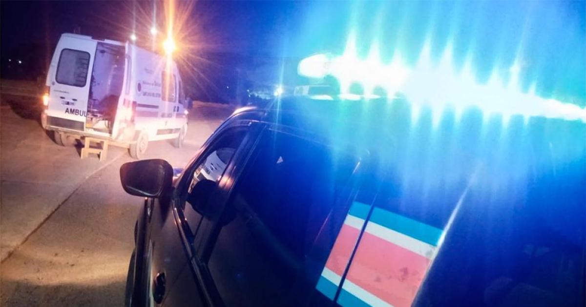 PREMURA La futura mam fue trasladada en ambulancia al nosocomio local para recibir asistencia médica de inmediato