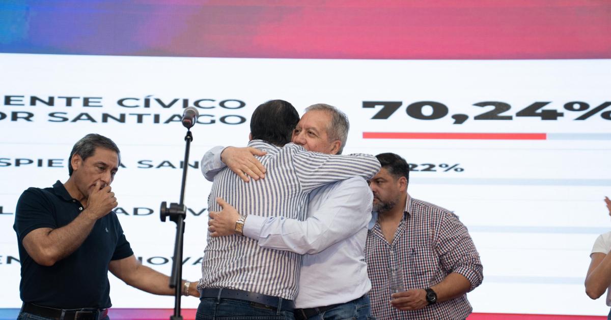 ESCRUTINIO PROVISORIO Fue a votar ms del 73-en-porciento- del electorado y muy pocos votos lo hicieron en blanco