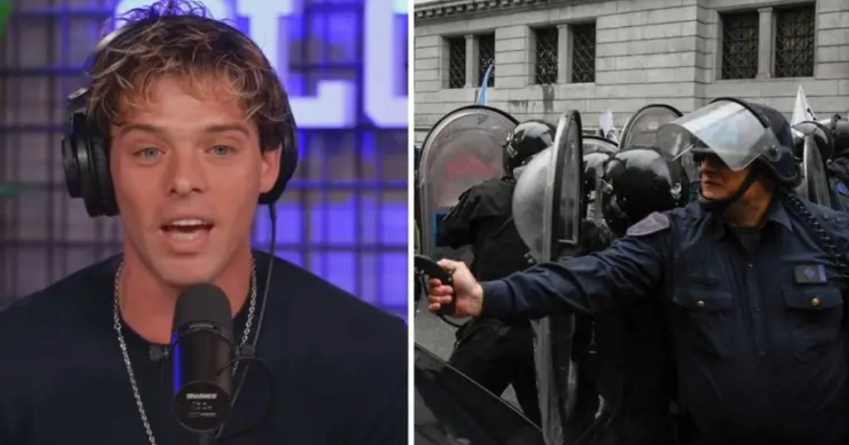 La repudiable opinioacuten de Santi Maratea sobre la represioacuten a los jubilados- Lloran en caacutemara