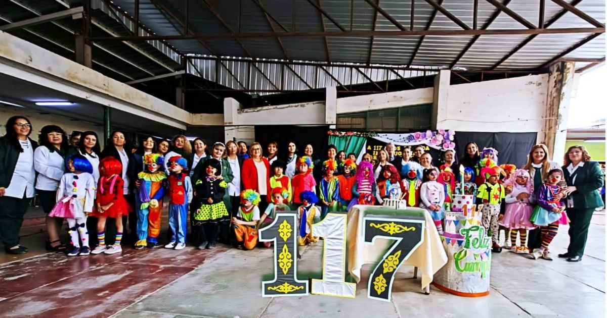 La Escuela Nordm 761 Rafael Obligado celebroacute sus 117 antildeos