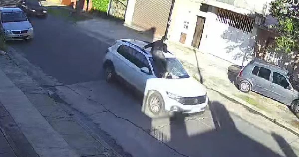 Conductora fuera de control