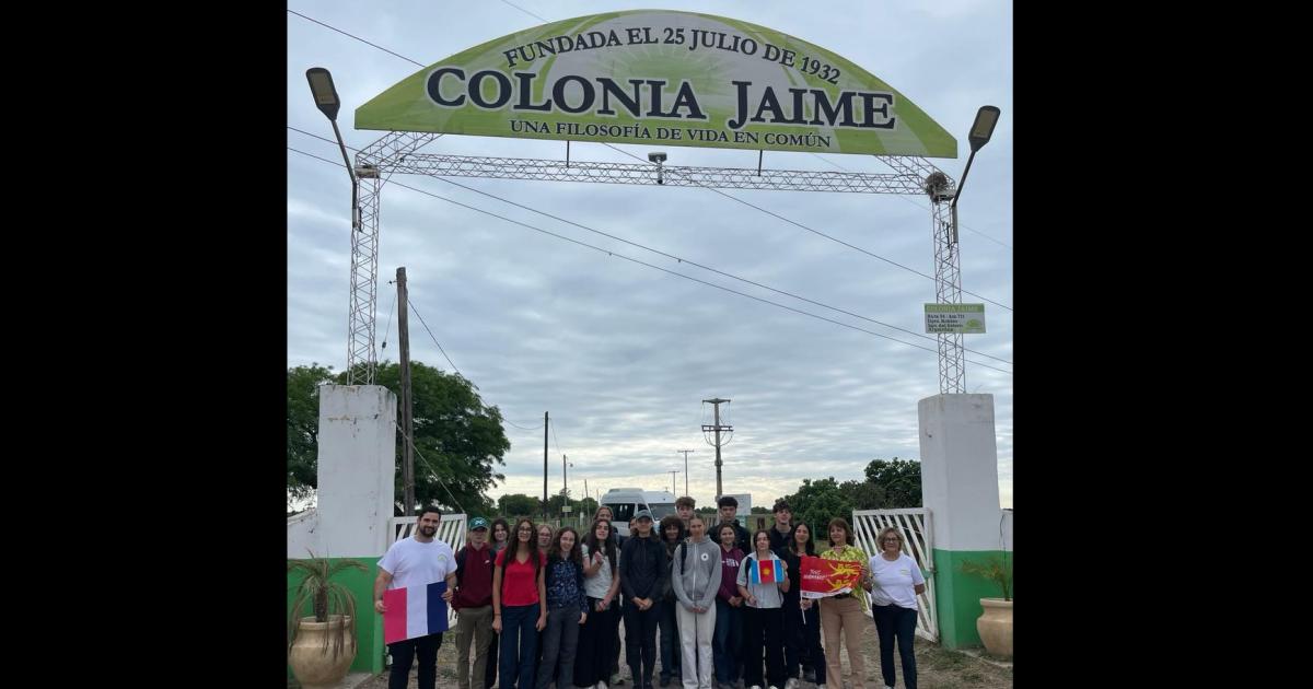 EXPERIENCIA Los estudiantes franceses compartieron momentos inolvidables en su paso por Colonia Jaime
