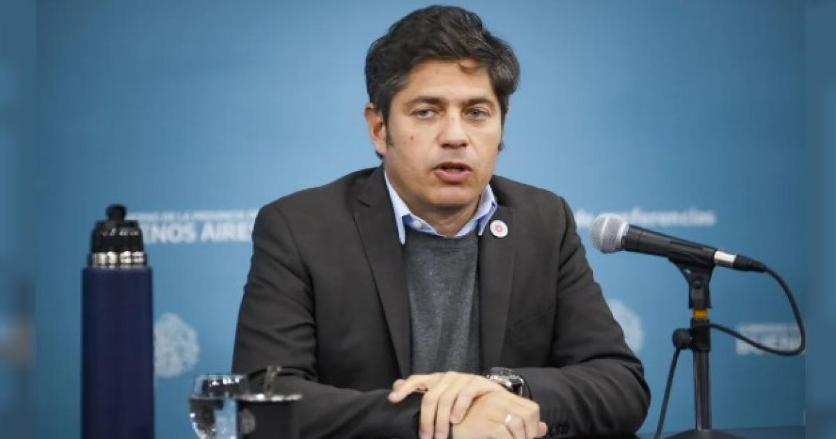 El gobernador de Buenos Aires Axel Kicillof Fotografía- Agencia Noticias Argentinas PBA