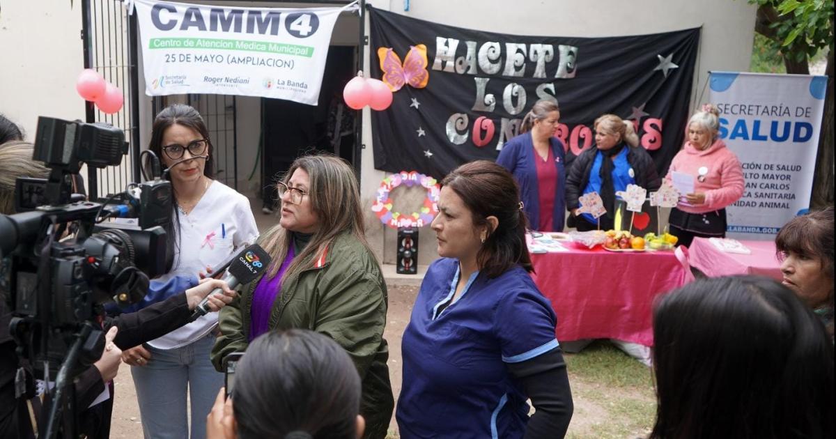 Hubo gran concurrencia de mujeres en operativo en el barrio 25 de Mayo