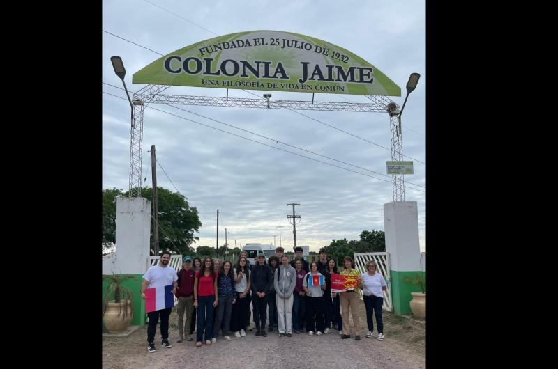 EXPERIENCIA Los estudiantes franceses compartieron momentos inolvidables en su paso por Colonia Jaime