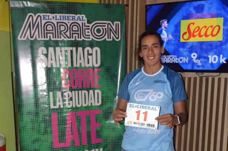 Gisela Diacuteaz una atleta que le ganoacute al sobrepeso y ahora va por el Maratoacuten