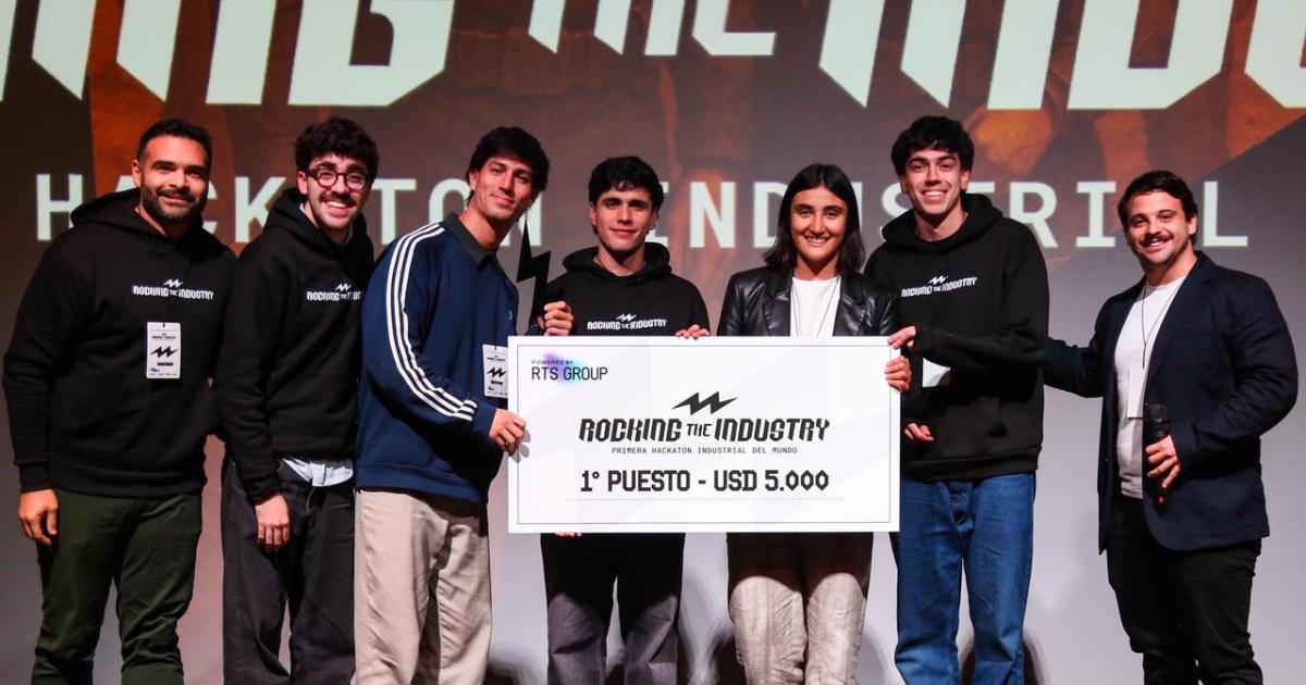 Un grupo de joacutevenes santiaguentildeos ganaron la instancia nacional del Rocking The Industry