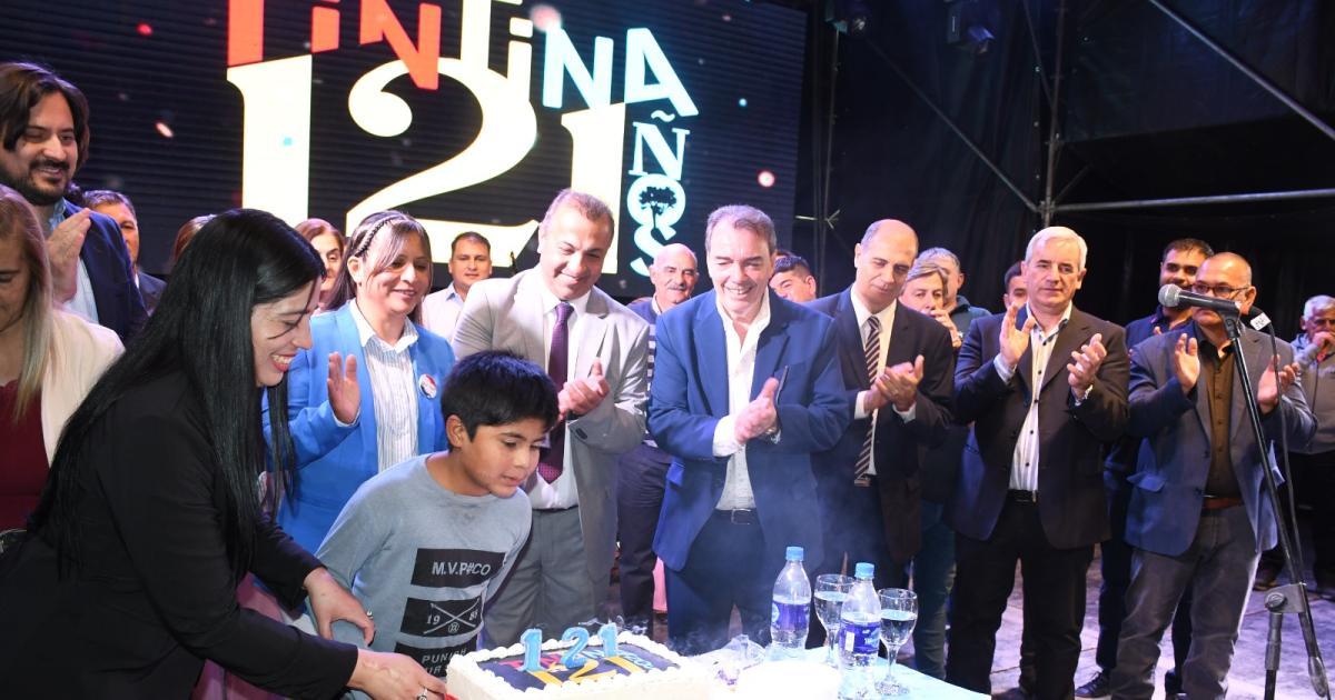 Autoridades de la Provincia participaron del acto por el 121deg aniversario de Tintina