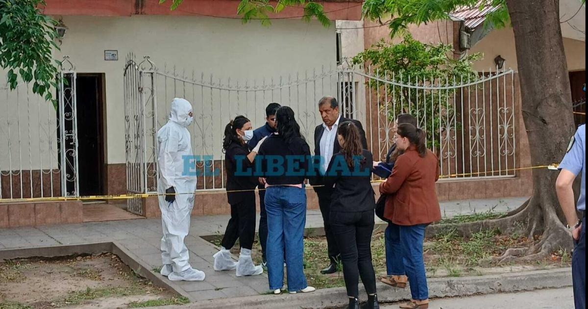 La casa donde hallaron el cuerpo de la menor