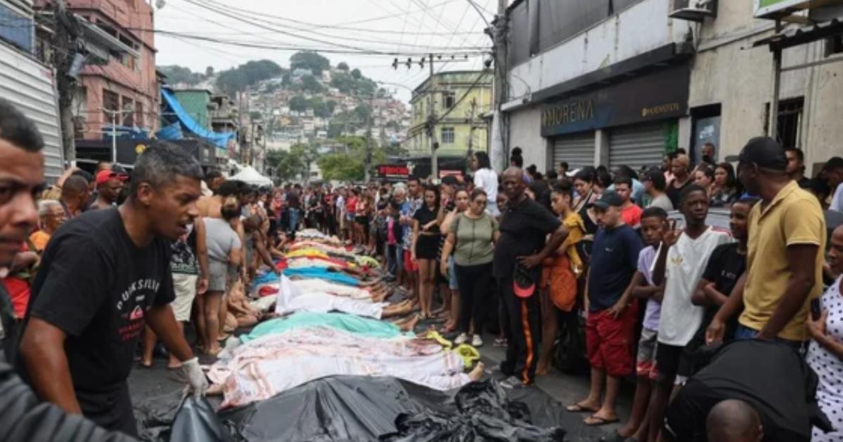 La megaoperación policial dejó ms de 121 muertos