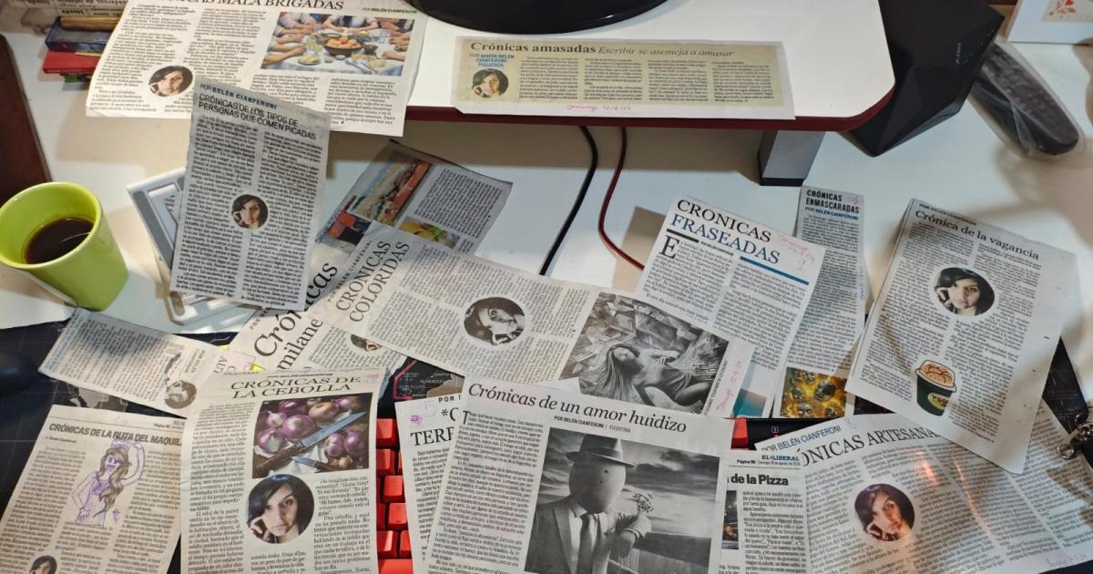 Croacutenicas para arreglar un corazoacuten con hojas de diario