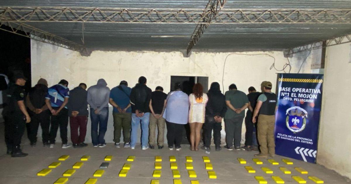 Capturaron a los tres saltentildeos vinculados al millonario secuestro de droga en el norte santiaguentildeo