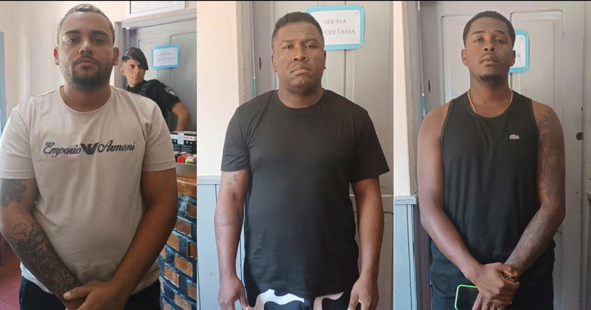 La policía montó un operativo cuando quisieron ingresar al país