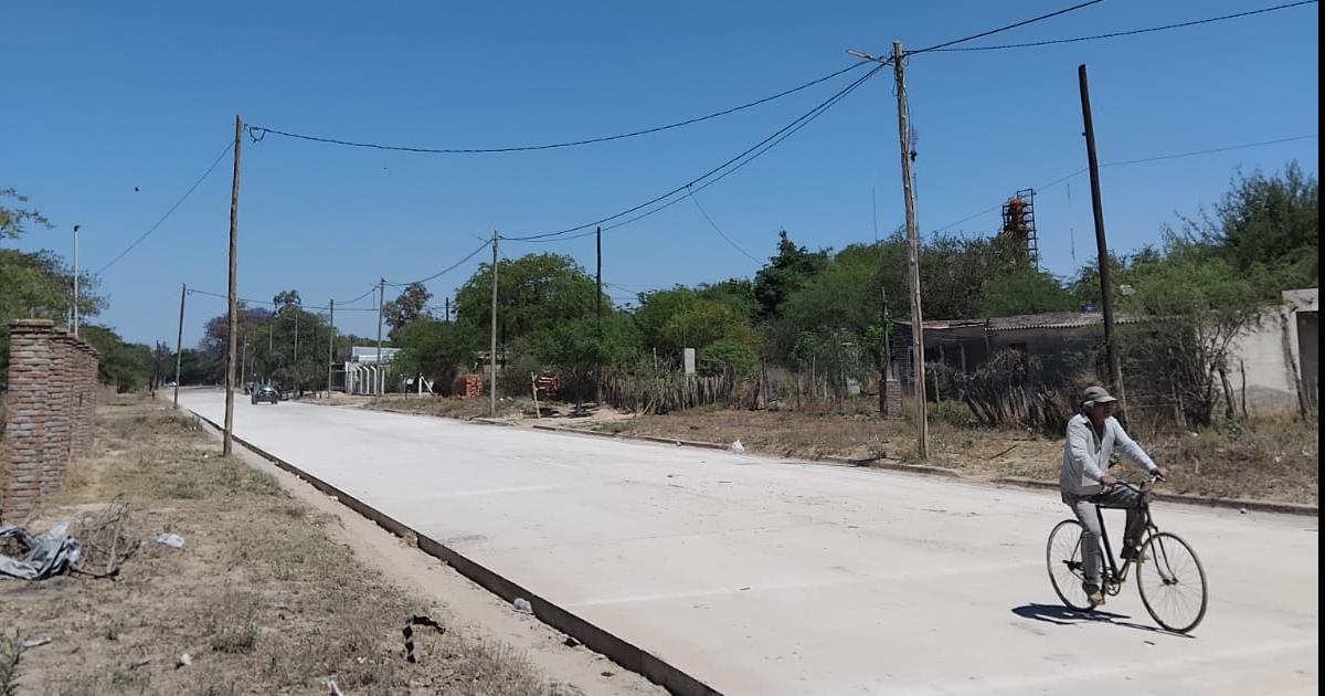 Ejecutan un plan de pavimentacioacuten en barrios de Pozo Hondo