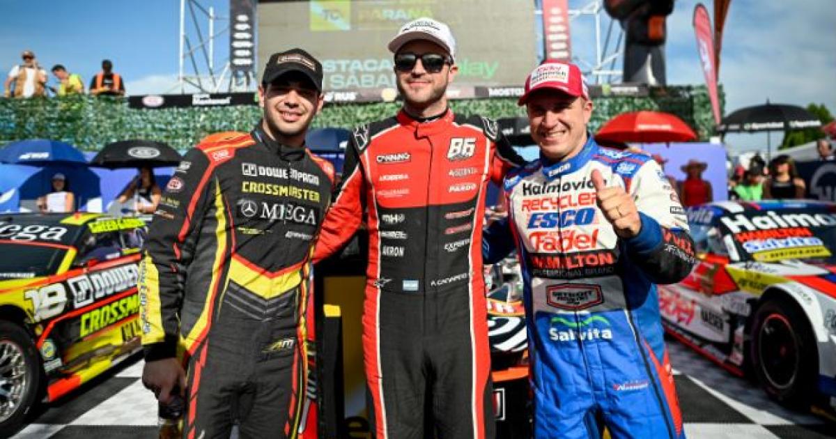 Canapino fue el maacutes veloz y logroacute la poleacute en Paranaacute