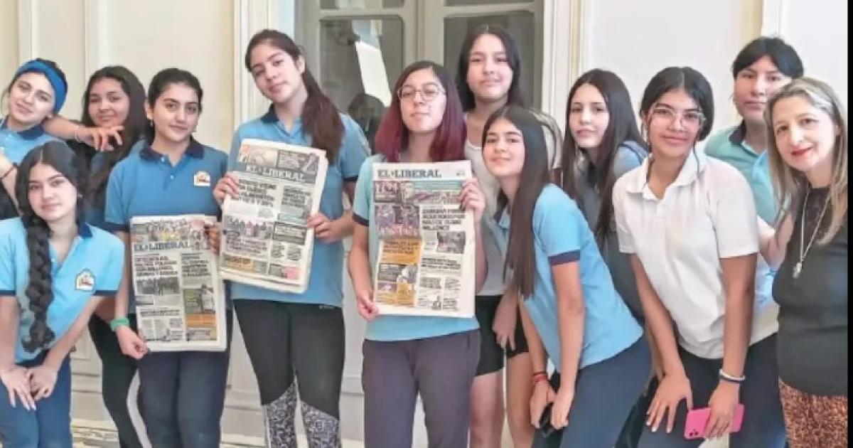 EL LIBERAL se mete en las escuelas desde siempre