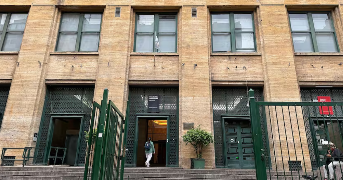 Facultad de Medicina de la UBA donde ocurrió el trgico hecho