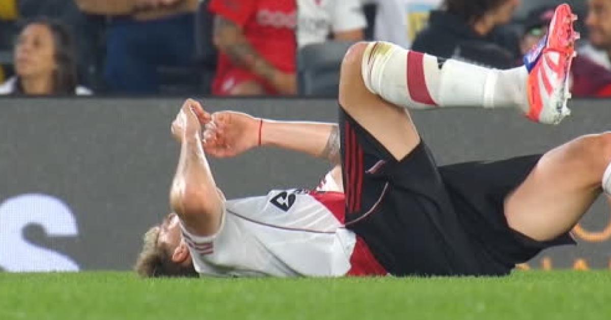 Se lesionoacute un titular de River y se perderaacute el Superclaacutesico ante Boca