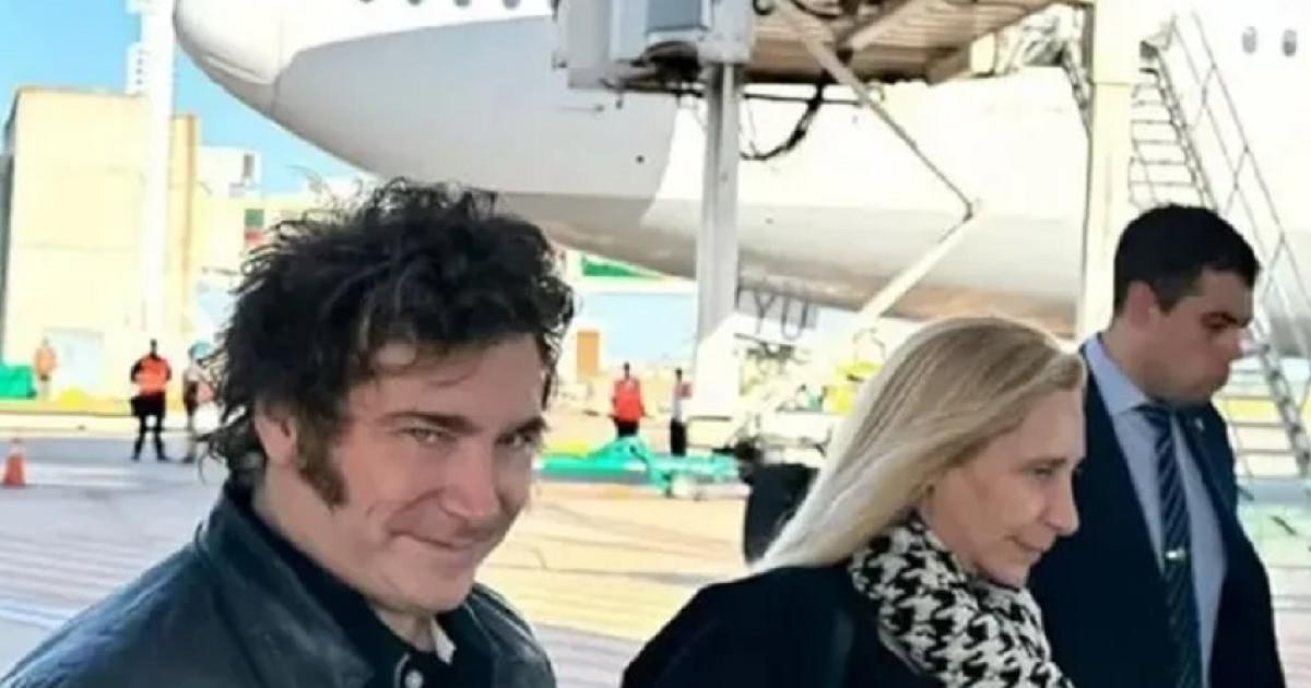 Escala inesperada de Javier Milei en Per� antes de viajar a Estados Unidos - Foto Minuto Uno